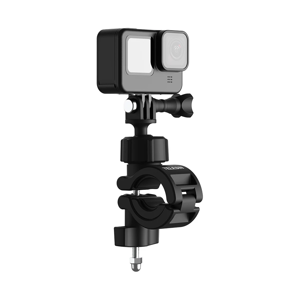 

Telesin 360 Degree Rotation Handlebar Mount Bicycle Motorcycle Bracket Mount For GoPro Insta360 Osmo Action