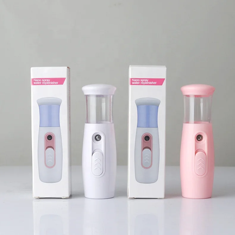 

Home skin care deep cleansing instrument color light skin moisturizing testing 30ml portable handy nano spray steamer