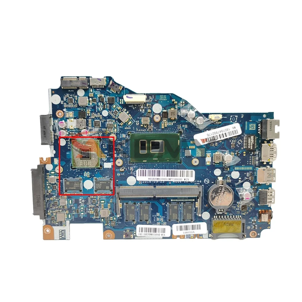 

For Lenovo 110-14ISK laptop motherboard Mainboard I3 I5 I7 6th Gen CPU DDR 4GB RAM number LA-D562P Motherboard