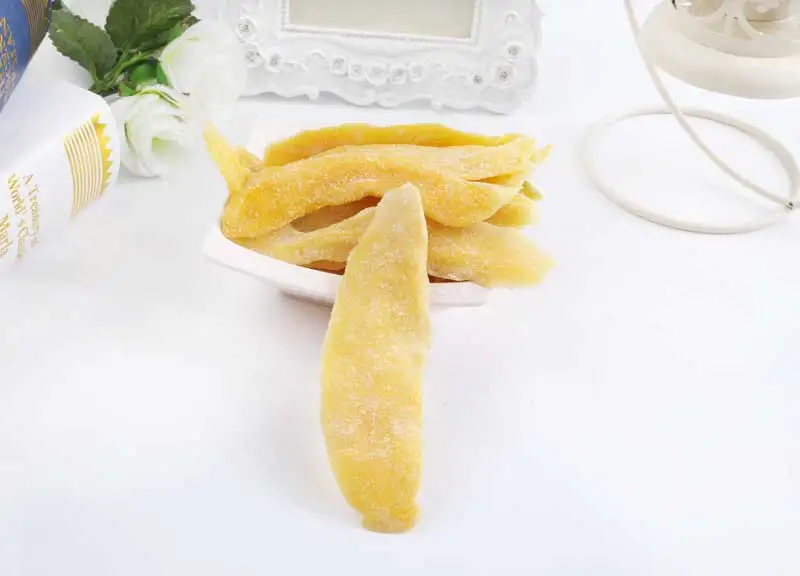 
High quality low price fruit food chips snack wholesale dried mango 
