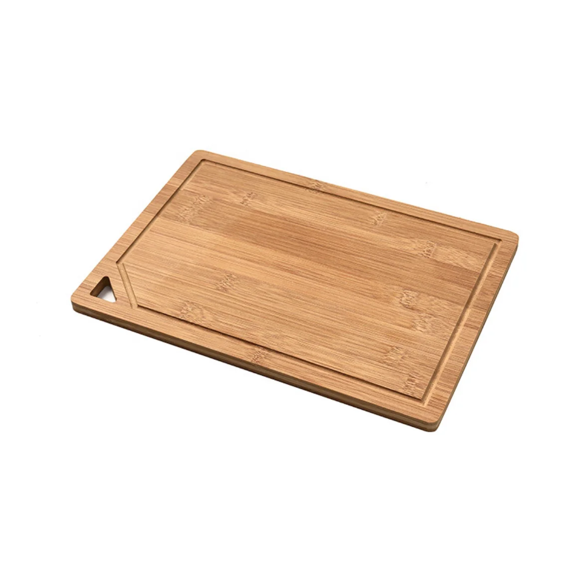 

Organic Bamboo Cutting Board Wooden Serving Tray Kitchen Chopping Boards With Juice Groove For Meat, Cheese and Vegetable