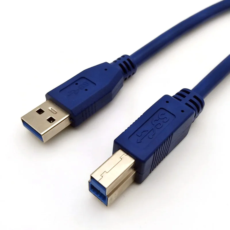 

USB Printer Cable USB 3.0 Print Cable type A Male to B Male extension cable for Canon Epson HP Printer Computer Accessories