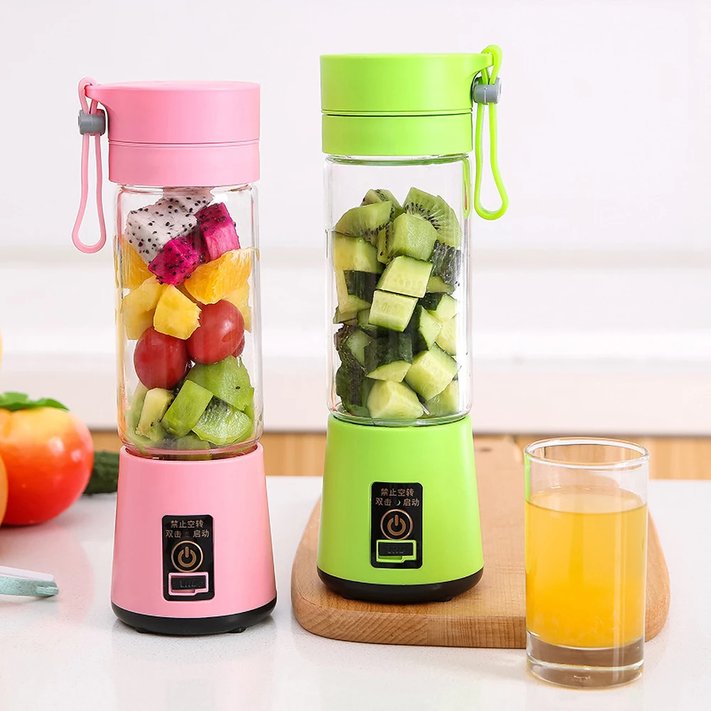 

Portable Juice Blenders Usb Mixer Electric Juicer Machine Smoothie Blender Mini Food Processor Personal Blender Cup, Customizable