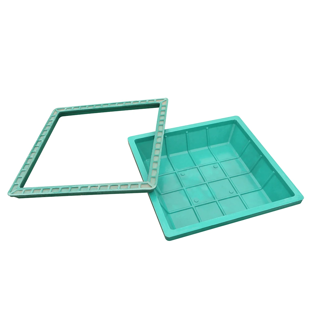 
High-quality heavy-duty round composite plastic manhole cover 