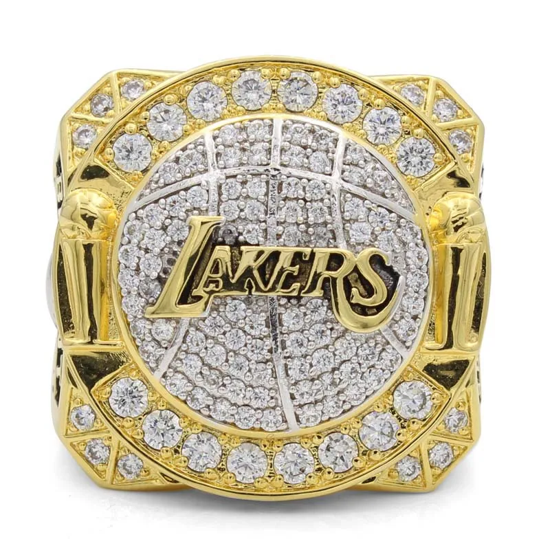 

Aug jewelry The new diamond ring Kobe fans sports customized version of the Los Angeles Lakers basketball championship man ring