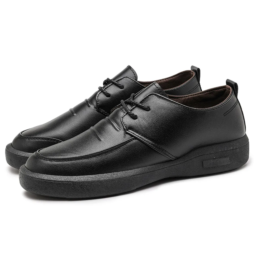 

2021 On Stock New Bussiness Man Breathable Leather Shoes, Customized color