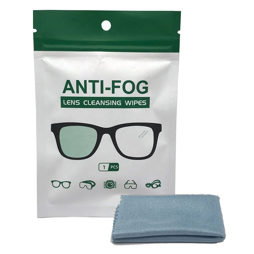 

High Quality In stock Anti-fog Microfiber suede Glasses Safety Cloth Cleaner Dry Eyeglasses Anti Fogging, Blue,gray,etc.