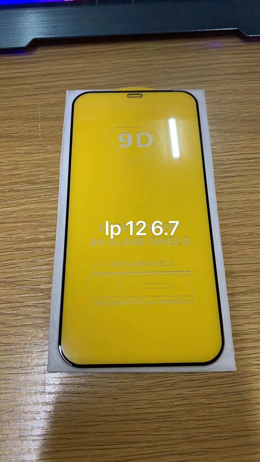 
Factory Wholesales for iPhone X/XS iPhone 12 Fullcover FullGlue 9D Tempered Glass Screen Protector 