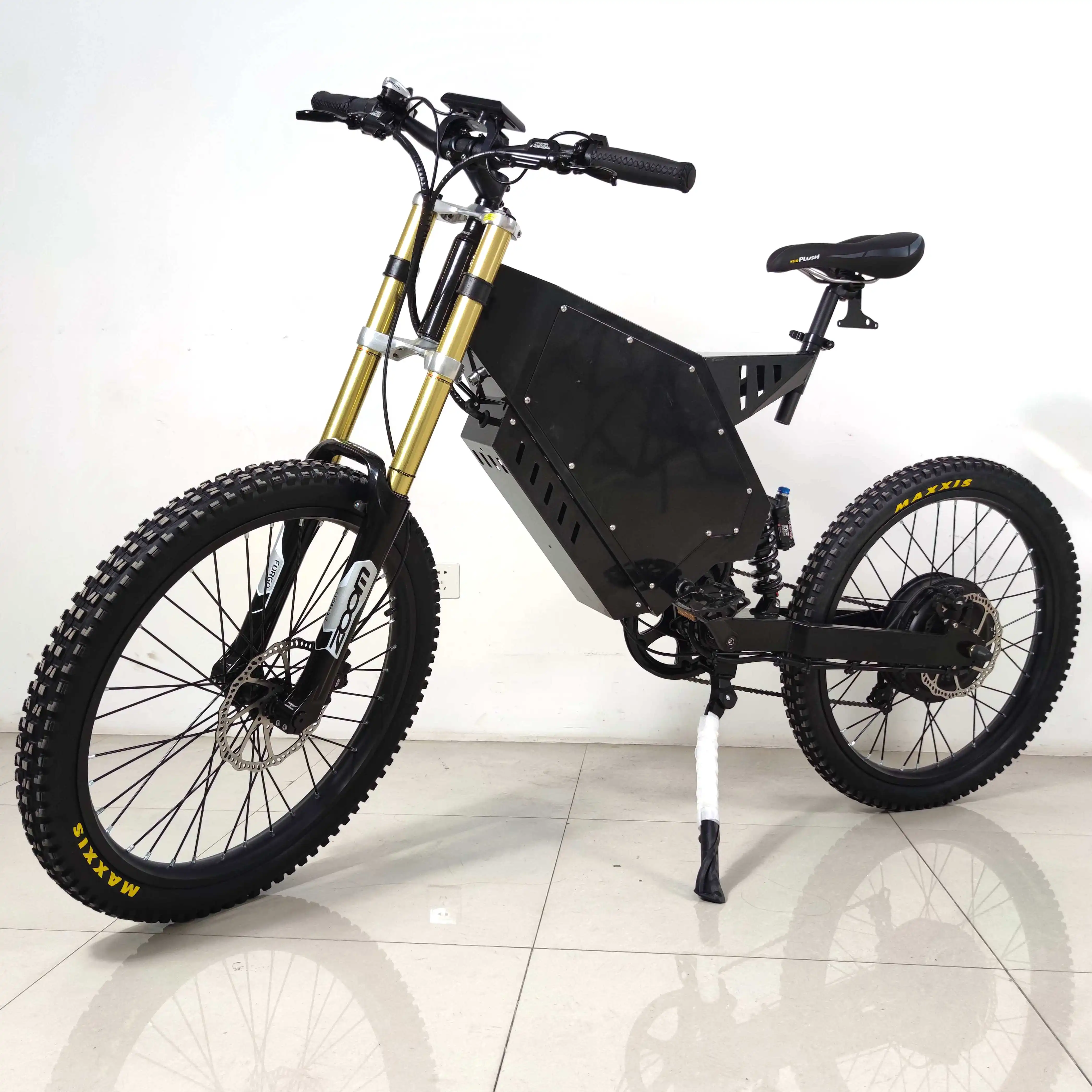 

Low price 5000 w mountain bike electric 72 v enduro ebike 80 a bomber electric bicycles for sale, White black purplish red