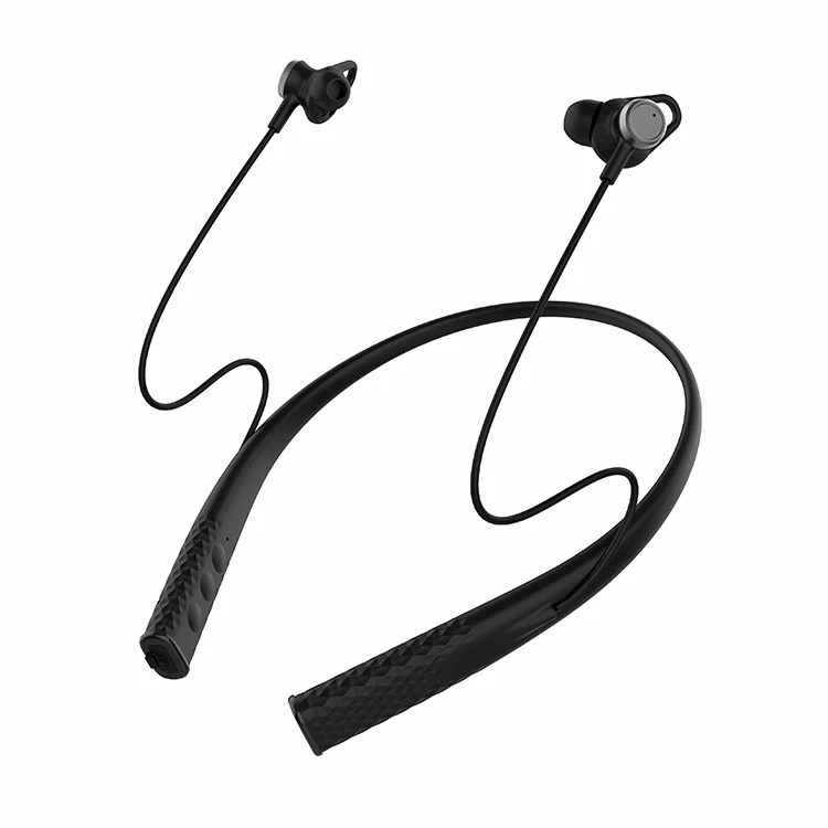 
ILE A11 Best Selling Silicon Material Active Noise Cancelling in-ear headset 10H Playtime Neckband Earphones 