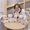 Dropshipping cute little dog lamb elephant rabbit bear doll super soft animal plush toy baby toys to send children holiday gift