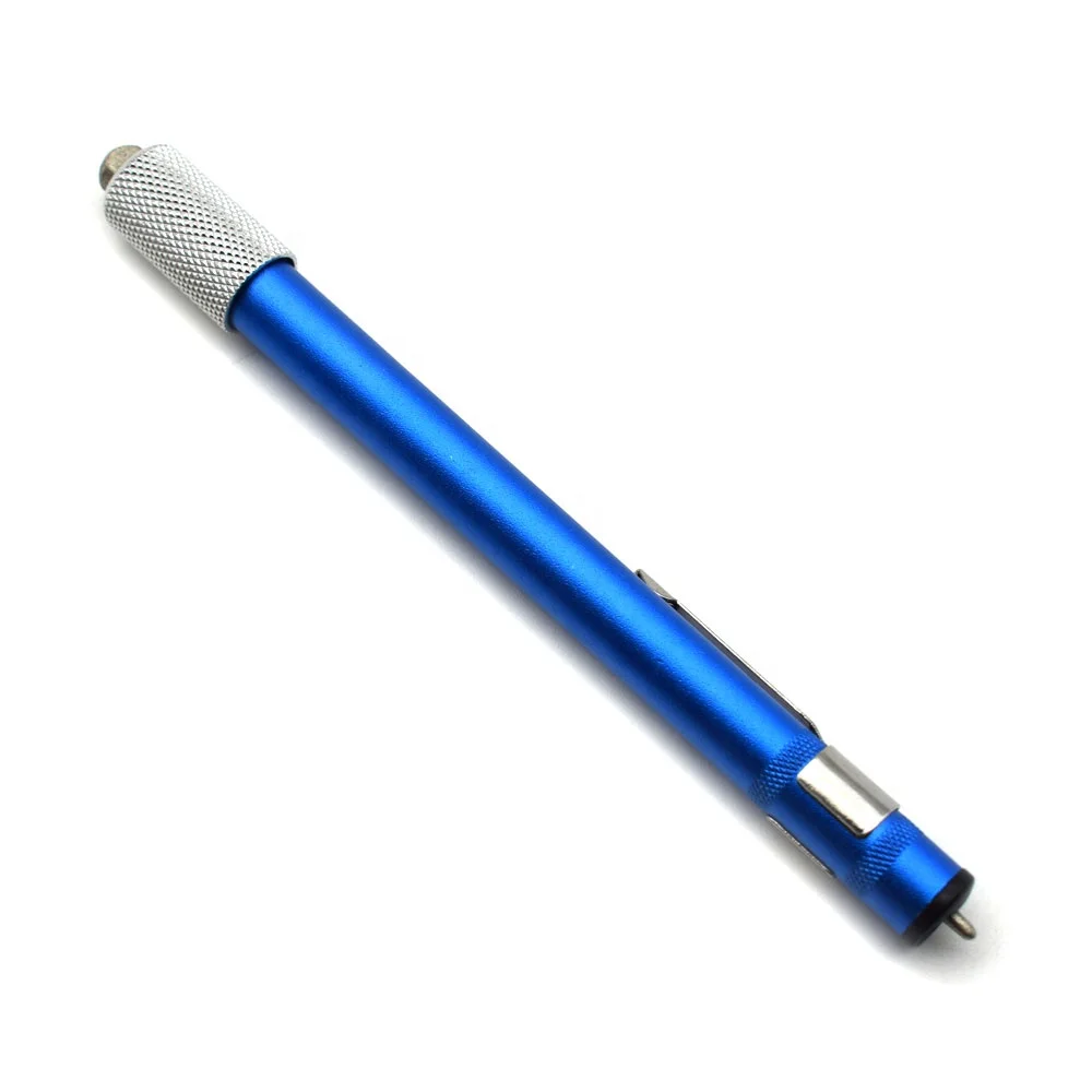 

Portable Pen Shape Diamond Knife Sharpener Multi Purpose Fishhook Sharpener Grindstone Outdoor Tools, As picture show