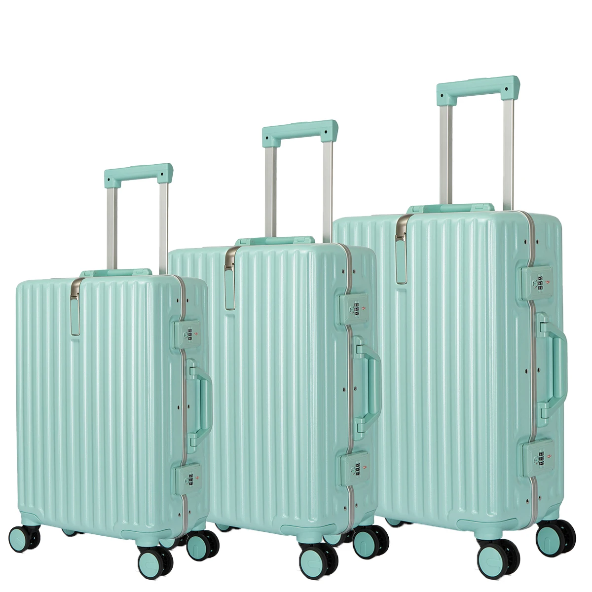 

Popular PP red 28 inch trolley boarding suit luggage bag for travel