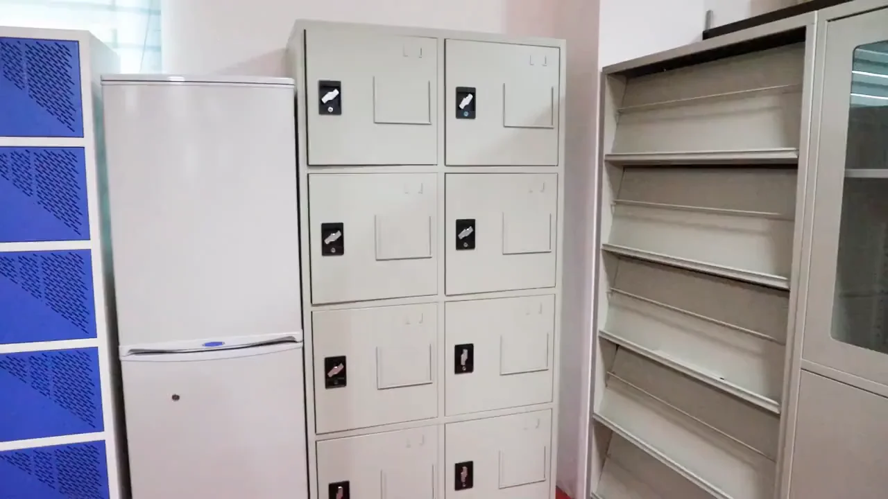 Puerta De Acero Con Persiana Enrollable,Armario De Almacenamiento Con