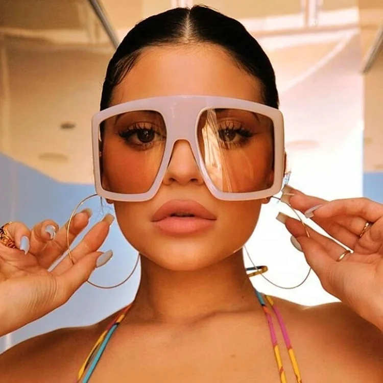 

Oversized Sunglasses 2020 UV400 Vintage Sun Shades Sunglasses Big Square Eyewear Wholesale