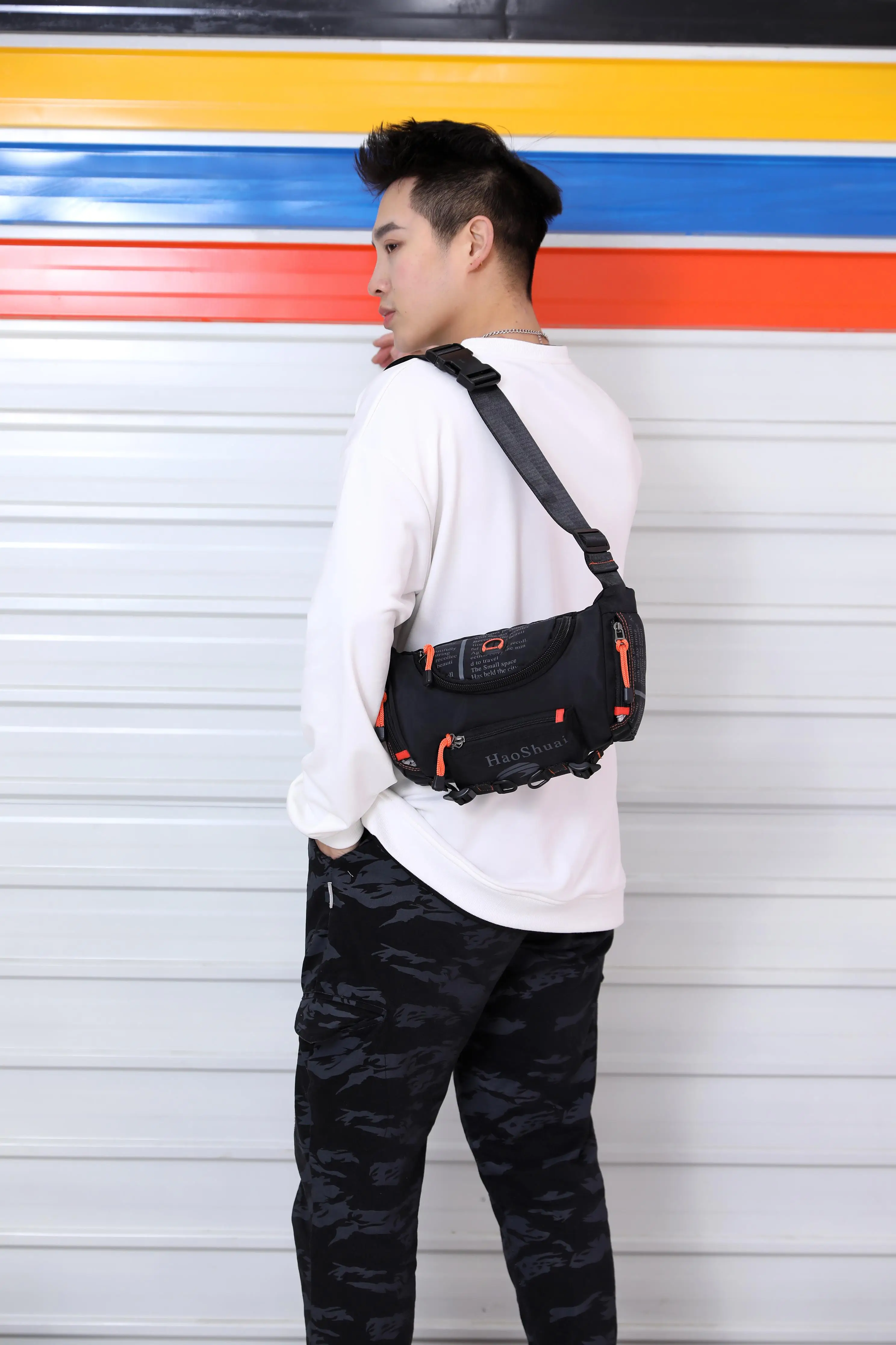 New Style 2021 Multi-functional Outdoor Chest Bag Sports Men Shoulder Crossbody Bag