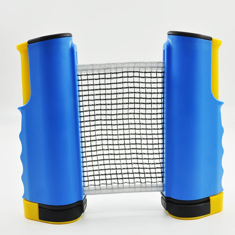 

new design high quality Custom adjustable portable retractable table tennis net, Custom color
