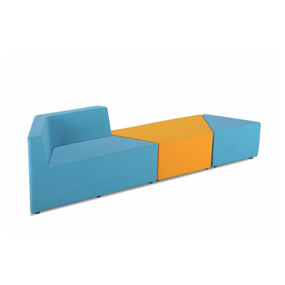 
Modern modular/sectional break out sofa salon sofa combination office Break out Area Seating 