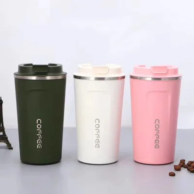 

Feiyou Wholesale Customized 2020 newest Thermal Coffee Mugs Vacuum Double wall 304 Stainless steel Insulated coffee thermos mug, White,black, green, blue, pink