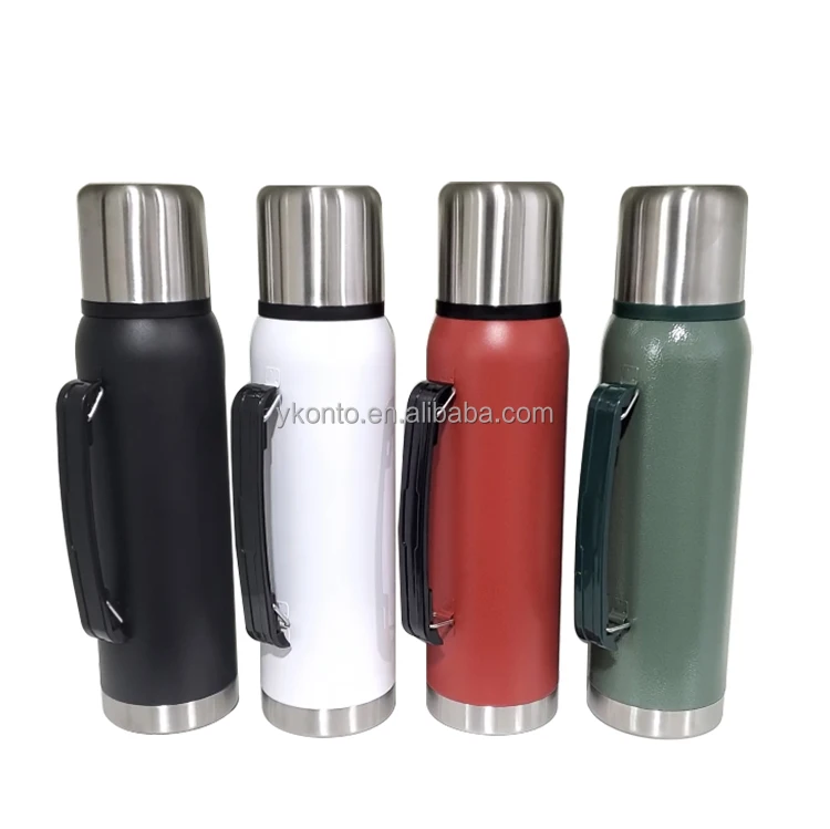 

Factory sale Wholesale customized 1000ml/1200ML Portable Double wall stainless steel insulated thermos vacuum flasks & thermoses