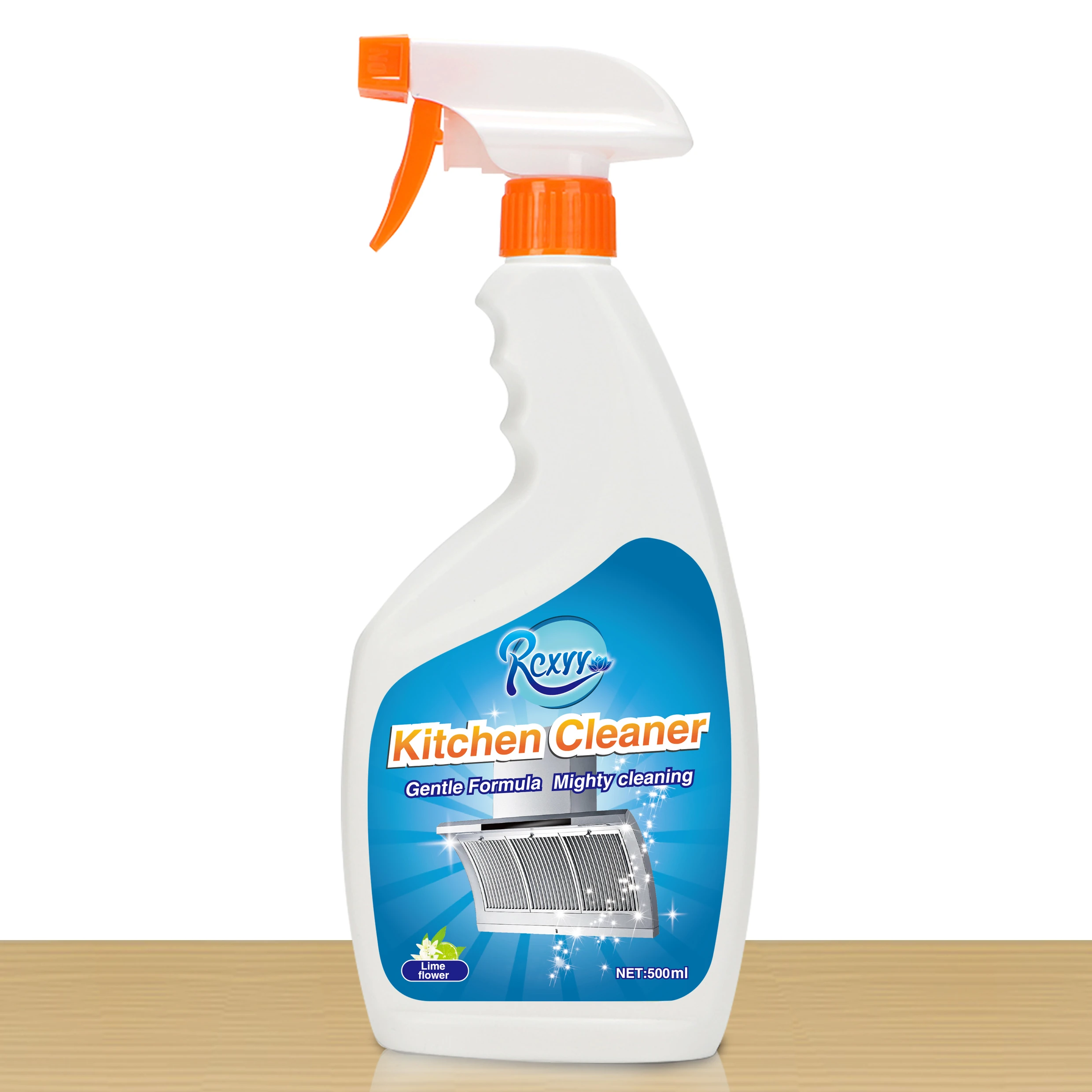 

English Label Kitchen Cleaner Liquid Household Cleaning Detergent Spray Liquid 500ml