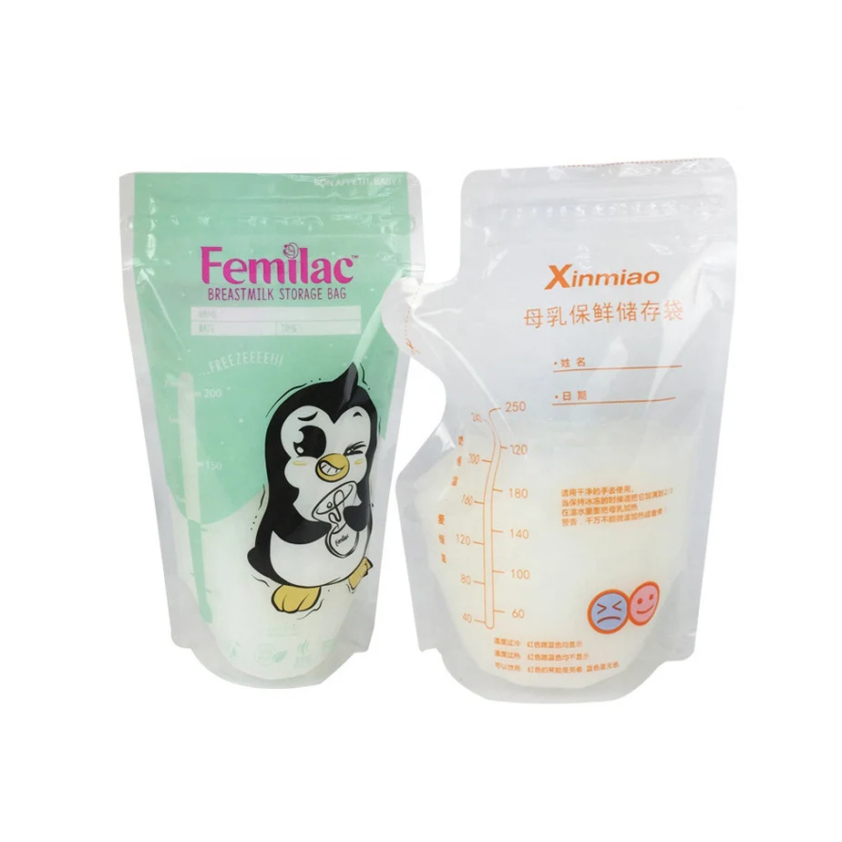 

High Quality Breast Milk Storage Bag Bpa Free Milk Breast Bag, Cmyk