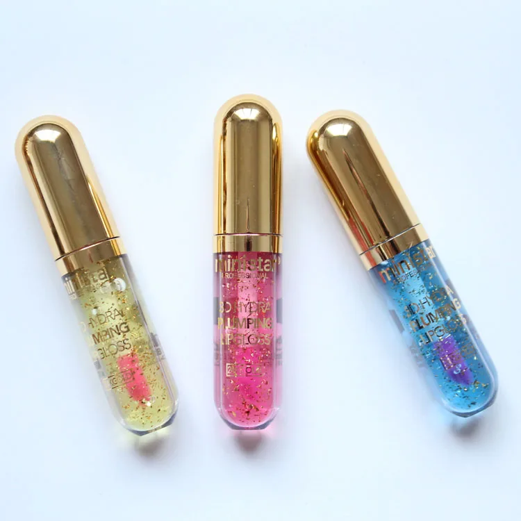 

Cheap Price MINISTAR Long Lasting Waterproof Color Changing 3D Lip Plumping Lip Gloss, 6 colors