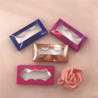 

Colorful Lash Box Come With White Tray for Dramatic Mink Eyelash Paper Box
