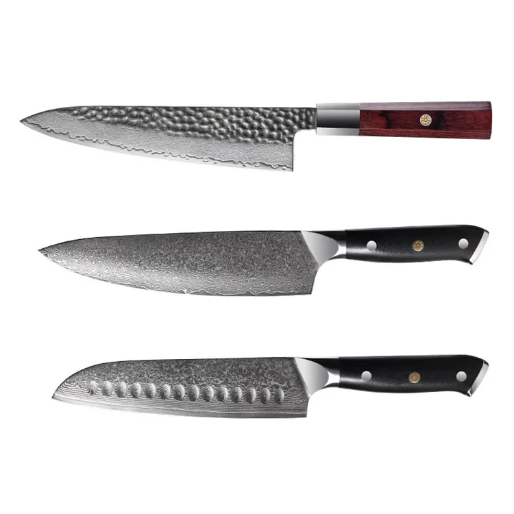 

Factory Direct Sale Japanese Knife VG10 Steel Damascus Kitchen Cooking Knives