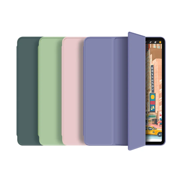 

Tablet Case Cover Super Slim Leather Case for iPad air mini 2 3 4 , for iPad case air mini 2 3 4 , for iPad Leather Case, 10 kinds of color available in stock