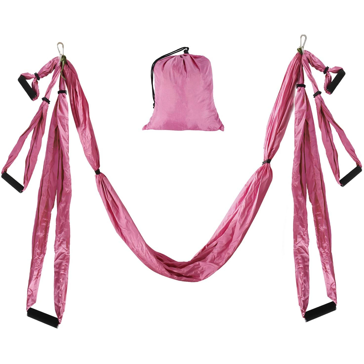 

Gym Home Fitness with Extension Straps and Sling Kit yoga hammock, 8 colors or customized