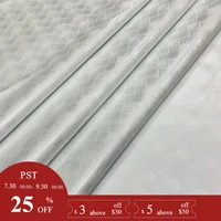 

New design high quality White color Very high quality bazin riche fabric germany getzner shadda