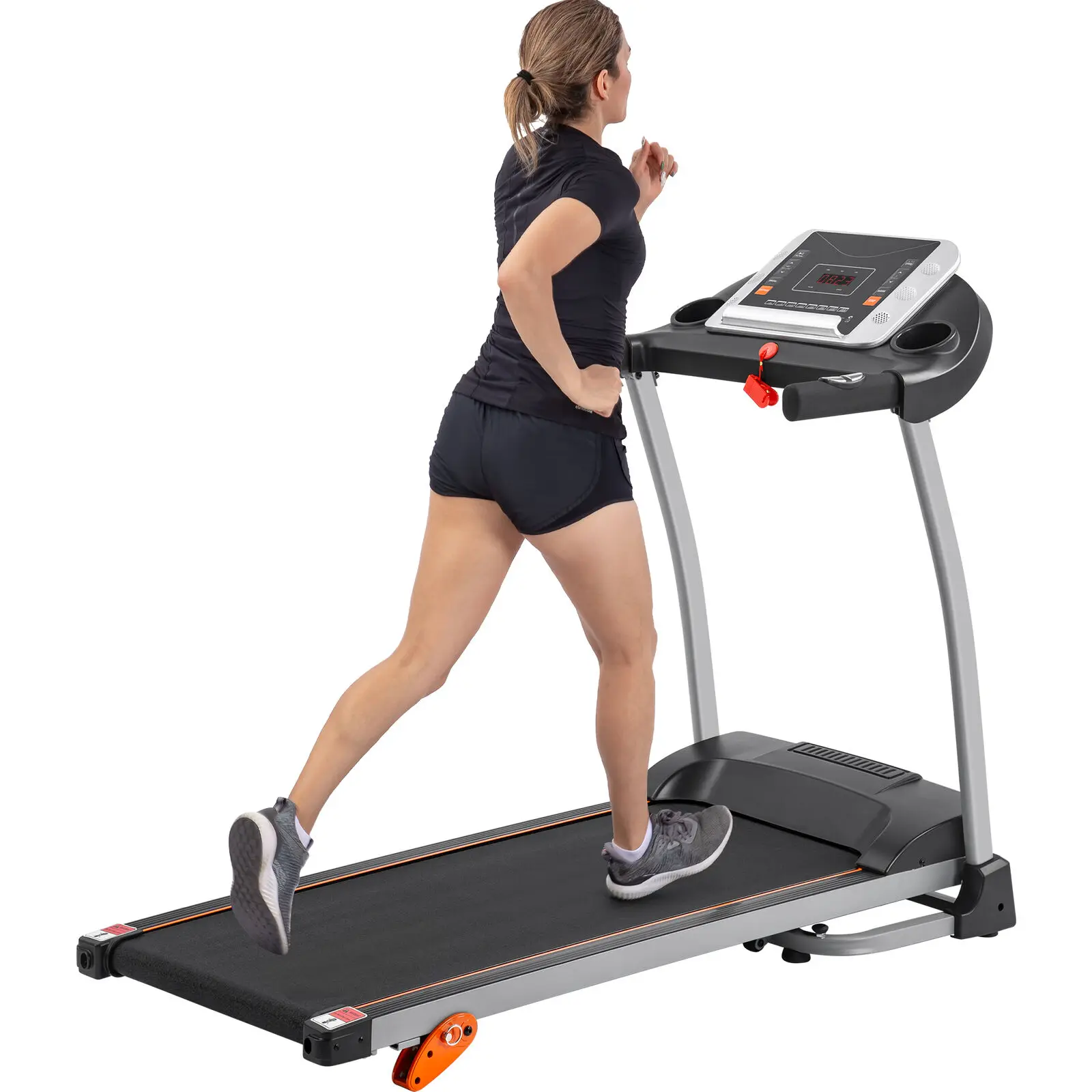 

Folding Treadmill for Home Use, 1.5HP Electric Running,Jogging & Walking Machine