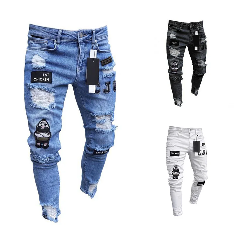 

Classic Celana Men Celana Joger Celana Panjang Pria Jeans Pantalons Homme Men Jeans Trousers