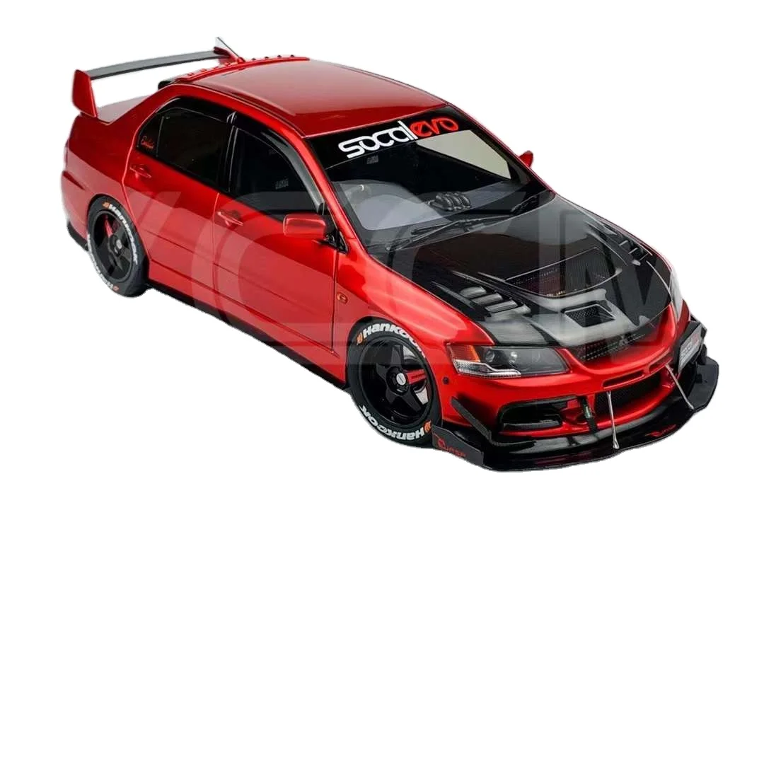 

SUPER A Mitsubishi EVO 9th Generation Modified Limited Edition Right Drive 1/18 alloy full-open car model