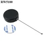 RUIWOR RW5100 Round Retractable Security Cable Mechanism Work with Wire Connectors for Various Products Positioning Display