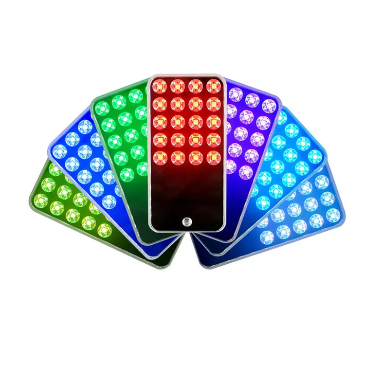

7 color led light therapy pdt led facial photodynamic therapy for acne