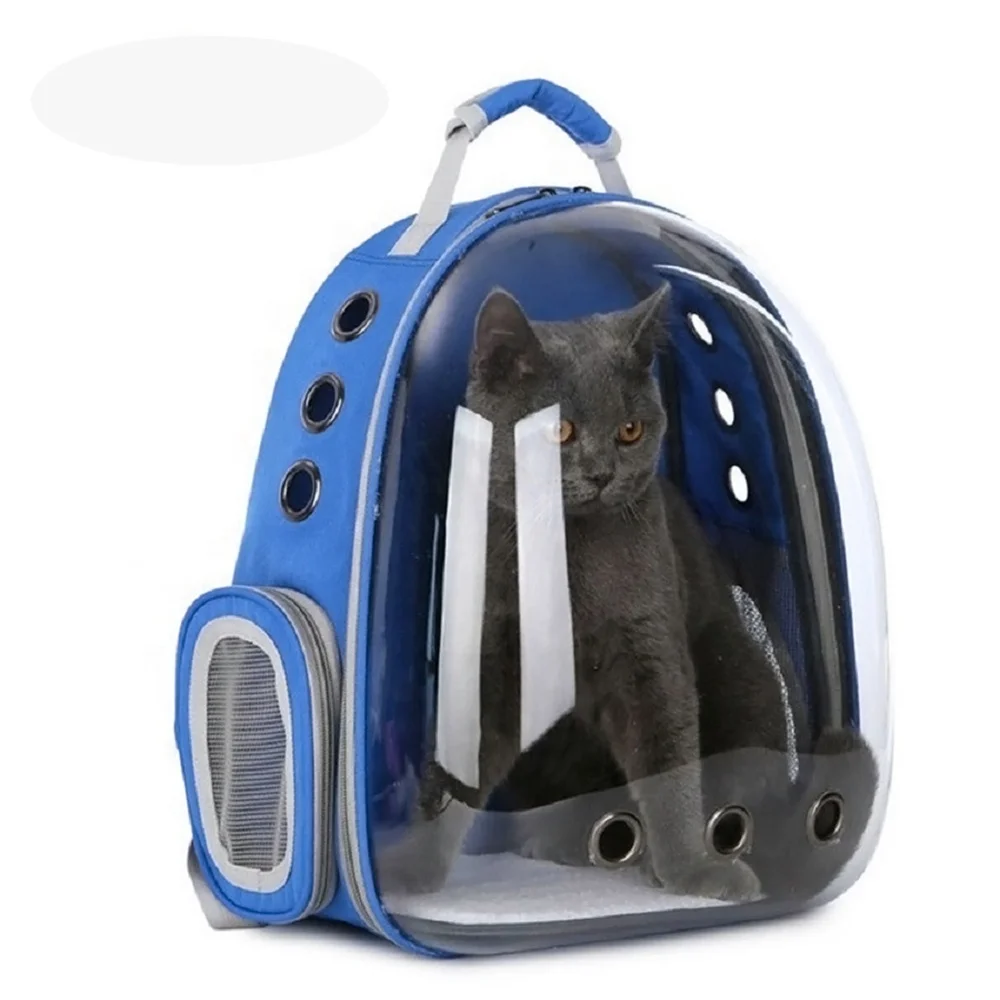 

High quality large space transparent pet dog backpack pet carrie backpack for cats birds small animals outdoor travel bag, Black,blue,purple,yellow,sky blue,red,pink,gray,green