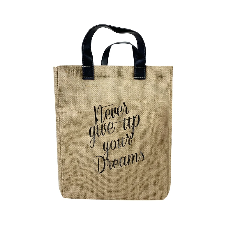 

ECO GREEN Linen Tote Fruit Shopping New Jute Bag
