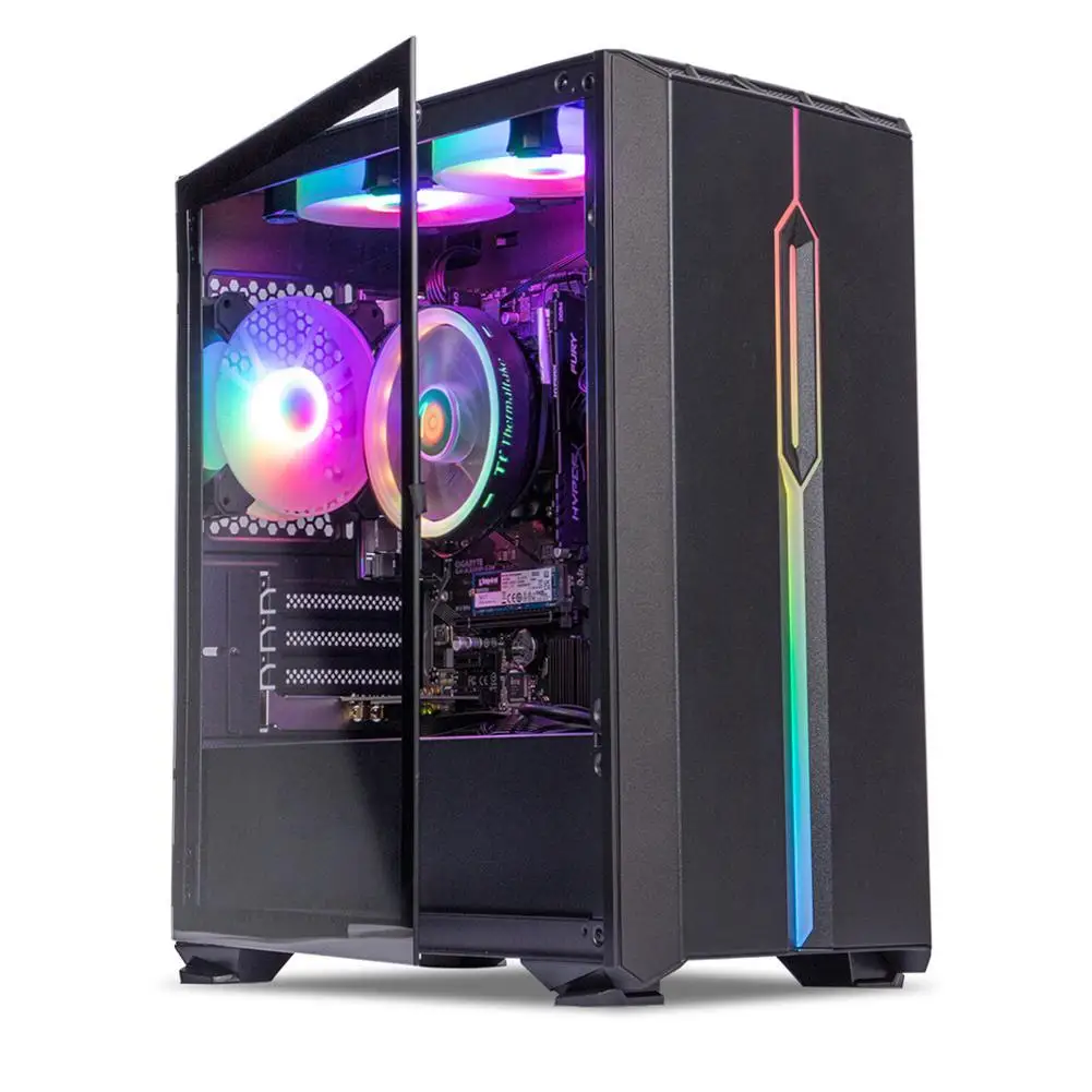 

Gaming PC Desktop Computer AMD Ryzen-R5 5600G 8GB DDR4 3200MHz 500GB SSD Pc Gamer Barebone System Win 10 Pro Cheap Gaming PC