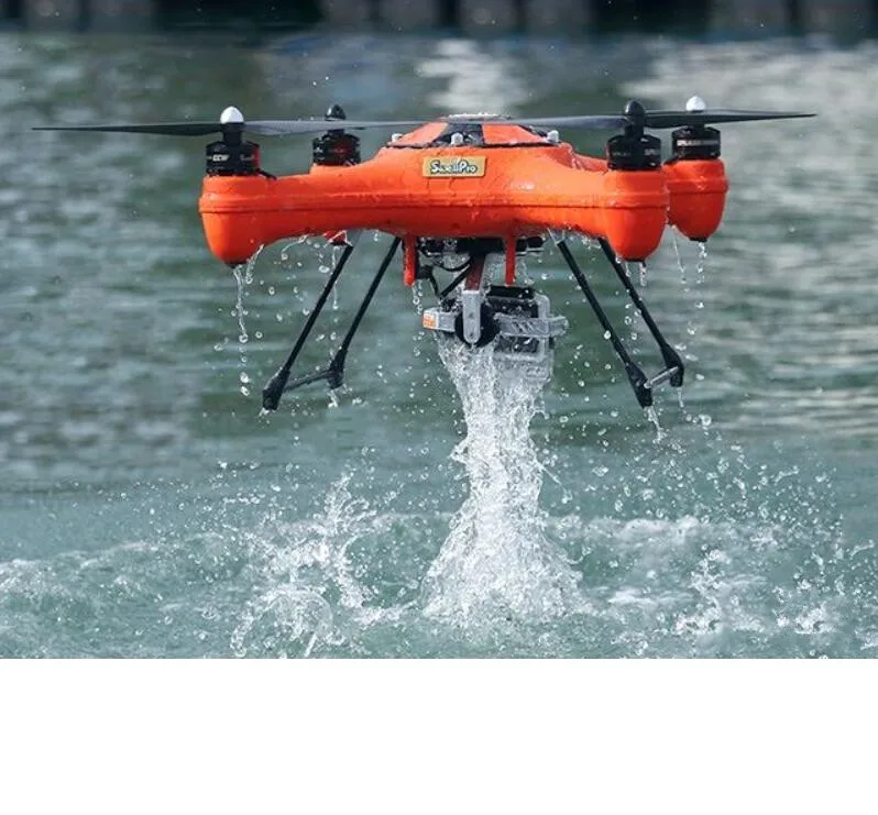 

IP67 Waterproof 2kg payload Swellpro SplashDrone 4 camera fishing drone with Night vsion & rescue