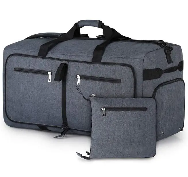 

Custom sport organizer Duffle Bag foldable Carry On Tote luggage travel bags for women and men