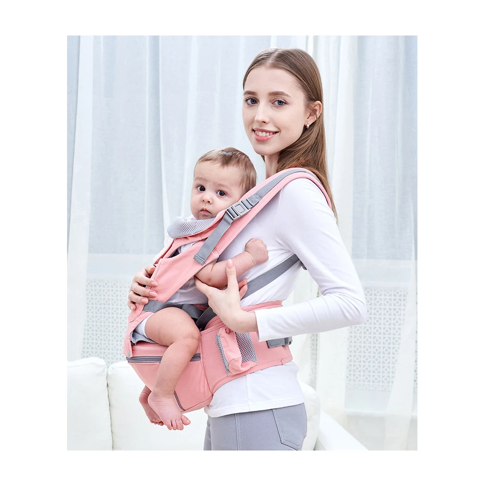 

Good quality Baby backpack Front Facing Kangaroo Wrap Sling Multifunction hipseat baby carrier