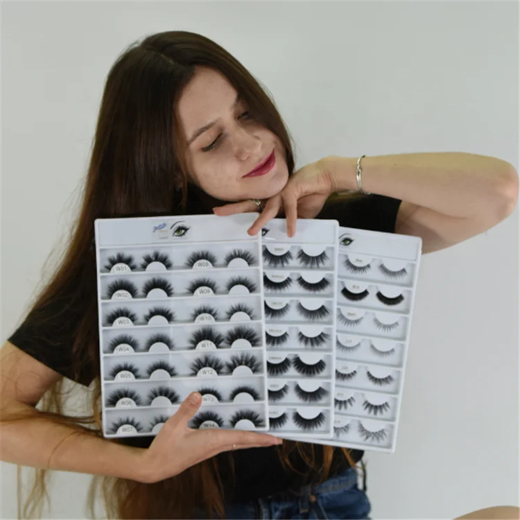 

Genleelai Russian Double 3D Silk Faux Mink Fake Eyelash Premium Synthetic False Eyelashes Wholesale Natural Volume Eye Lashes