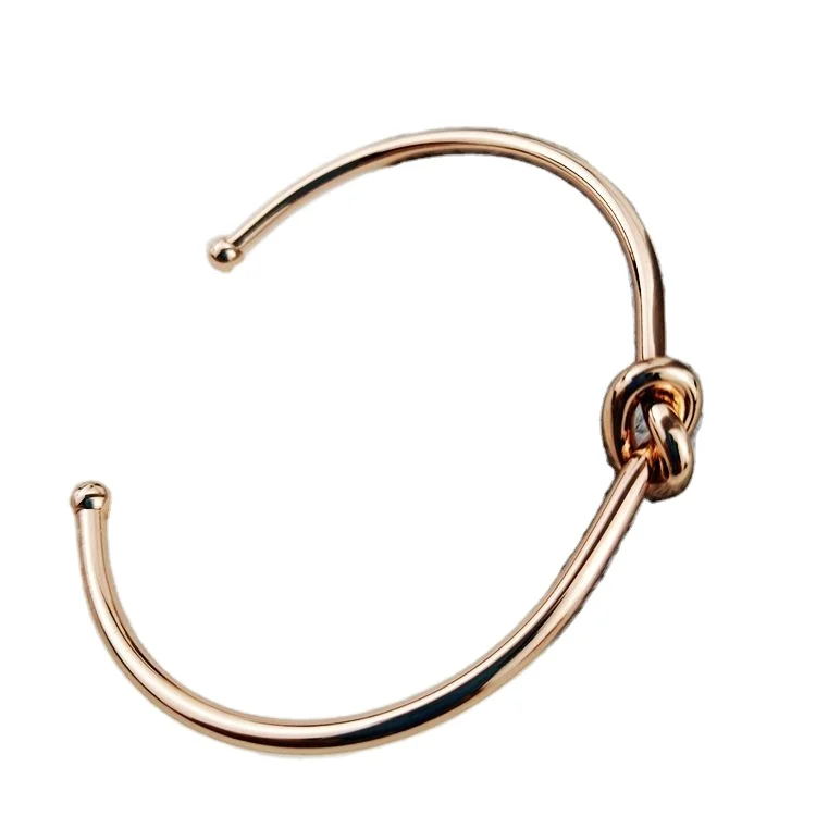 

Amor jewelry rose gold accessories love knot metal jewelry bracelet women