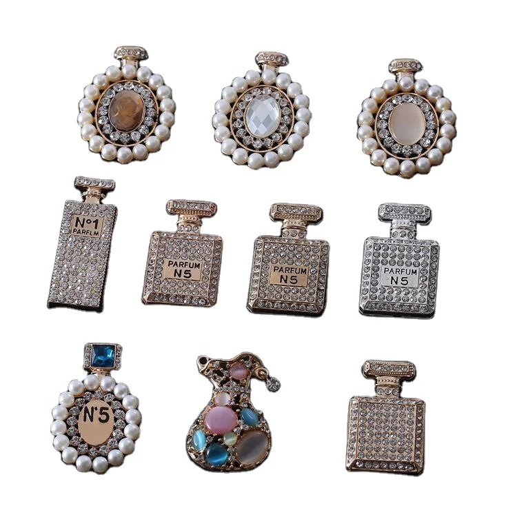 

Wholesale Luxury Metal cartoon Factory direct sale new style Croc shoe charms clog PVC Shoes metal charms for croc