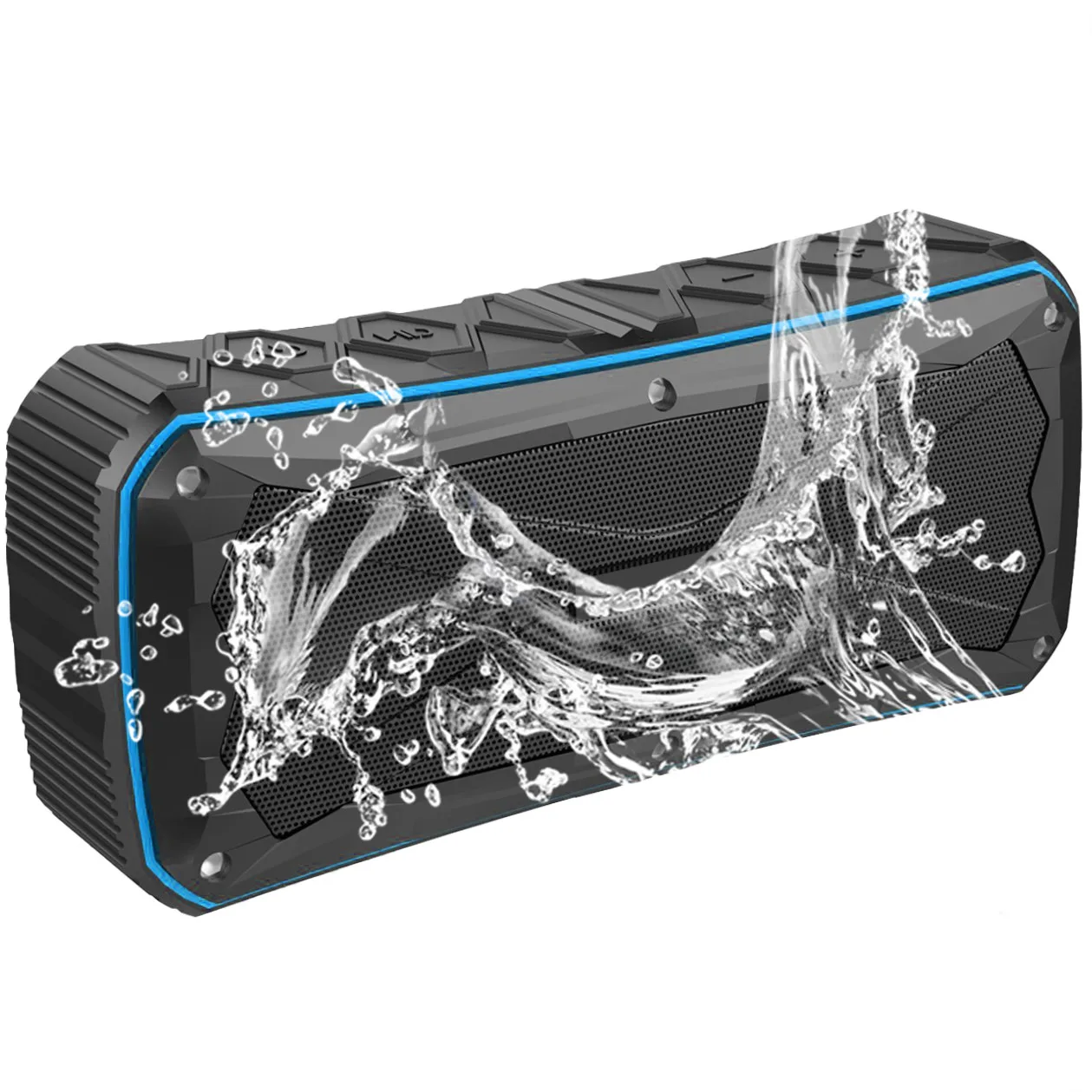 

Outdoor Waterproof Wireless Speaker Support Microphone Hands-free Call Sound Equipment/Amplifier for Smart Phone
