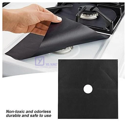 
PTFE nonstick gas range protector stove burners covers protectors 
