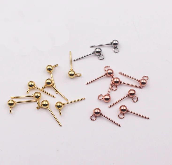 

DIY jewelry accessory earrings hooks for jewelry accessories making stainless steel earrings