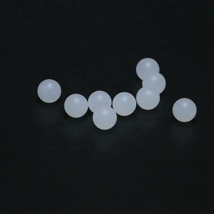 

3mm Light Plastic PP balls for lotion pump, Semi-transparent
